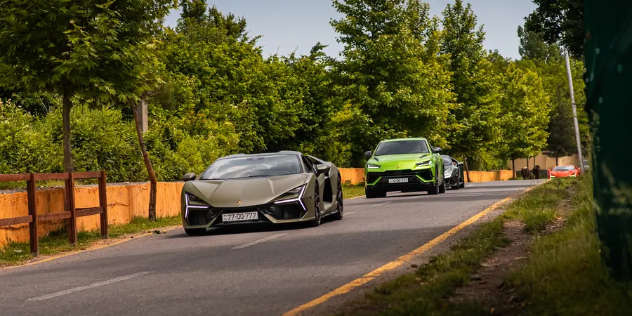 Lamborghini Bull Run: Баку и Шахдаг